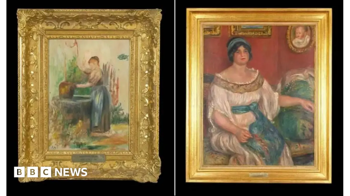French Police Recover Two Stolen Renoir Paintings, Thieves Cut Fence at Museum