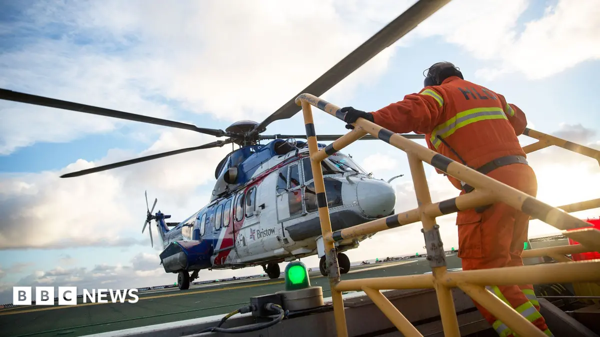 Hundreds of North Sea Workers Exceed New Helicopter Weight Limits for Safety