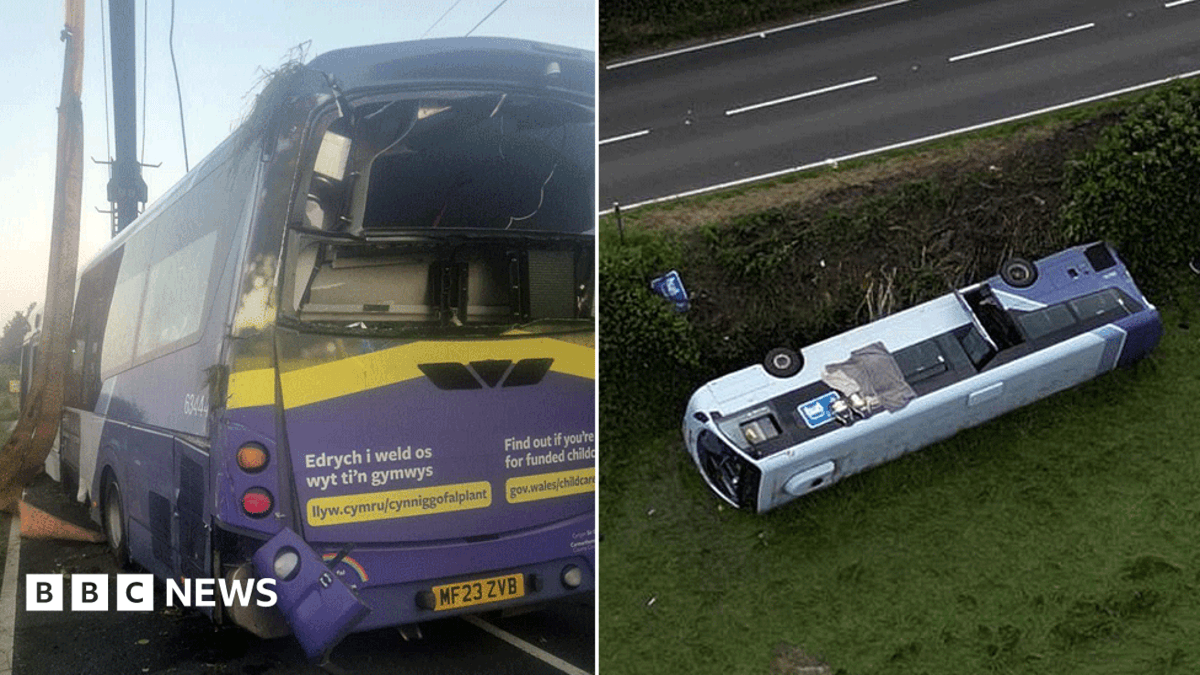 Kidwelly Bus Crash: Rescuers Use Van Tools to Free Trapped Passengers