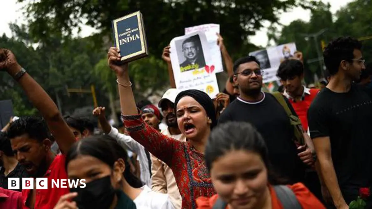 Indian Police Block Student March on Parliament, Protesters Denounce Police Actions