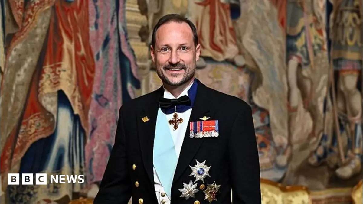 Prince Haakon Becomes Norway's King Haakon VIII Following Father's Death
