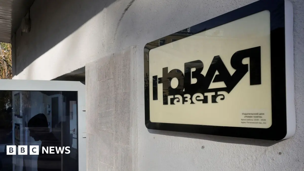 Russian Authorities Force Closure of Independent Newspaper Novaya Gazeta