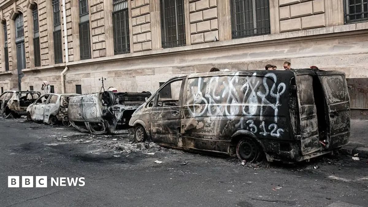 French Authorities Report Calm Night After Curfews Imposed Across Cities