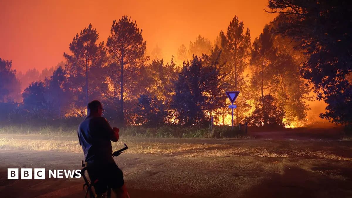 France Evacuates 12,000 as Wildfires Persist, European Firefighter Death Toll Rises
