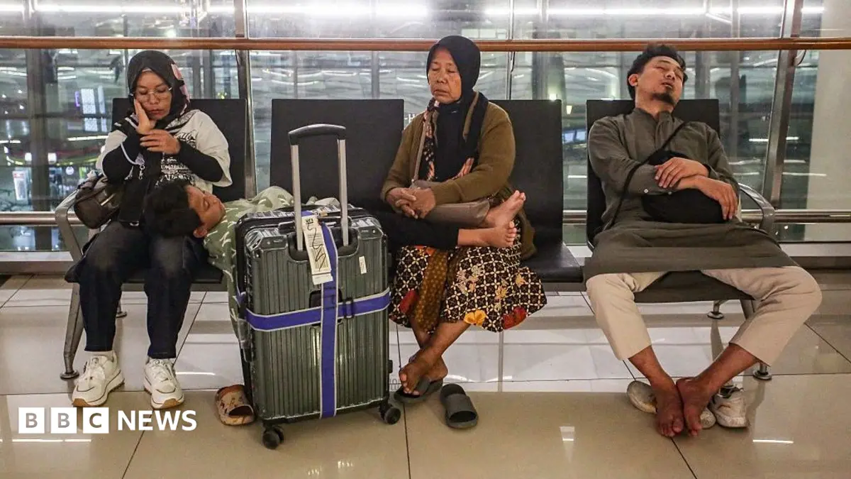 Volcanic Ash from Indonesia's Mount Ruang Forces Jakarta Airport Flight Suspensions