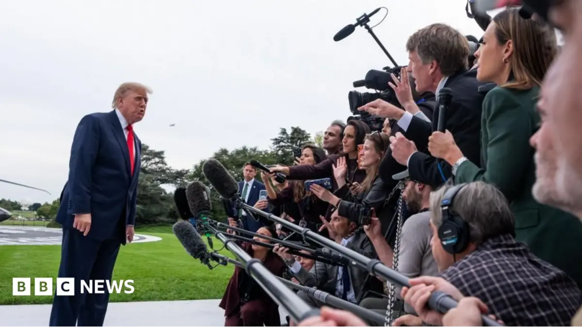 US Justice Department Investigates TV Networks Over Restricted Trump Pool Coverage