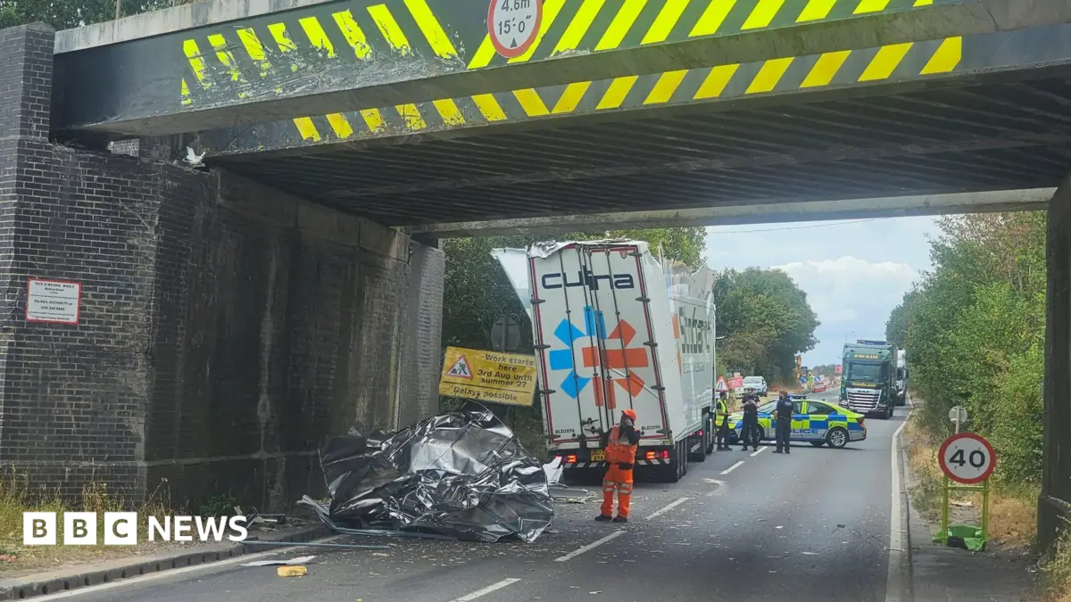 Hinckley Railway Bridge Struck Twice in Two Days, Disrupting Road and Rail Services