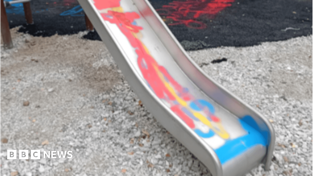 Plymouth's Central Park Playground Sustains Vandal Damage Days Before Public Opening