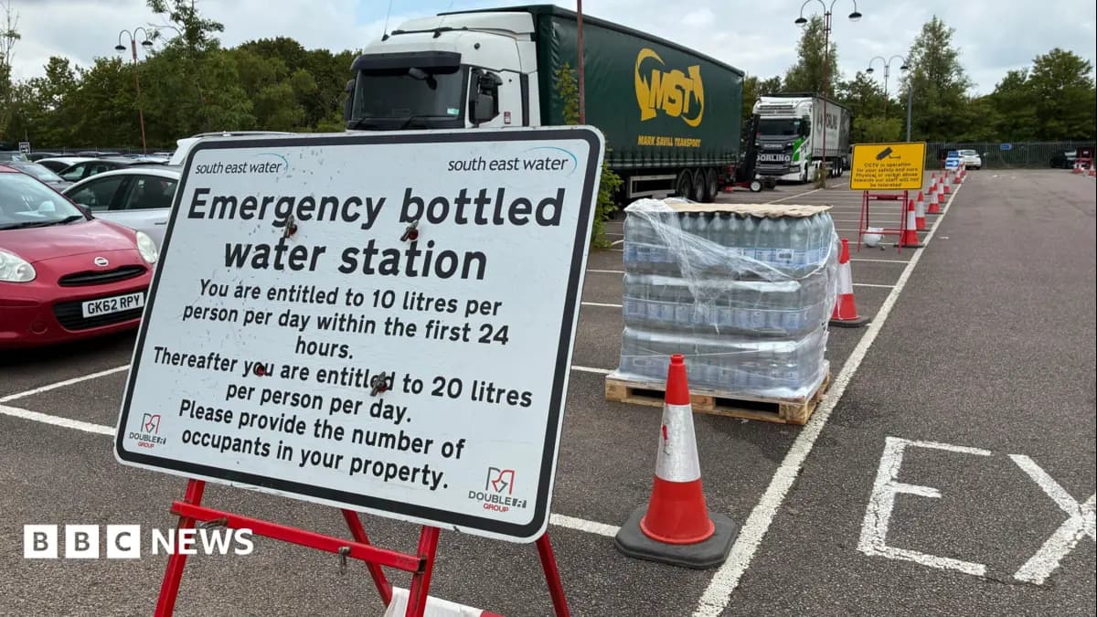 South East Water Reports 1,200 Properties Remain Without Supply