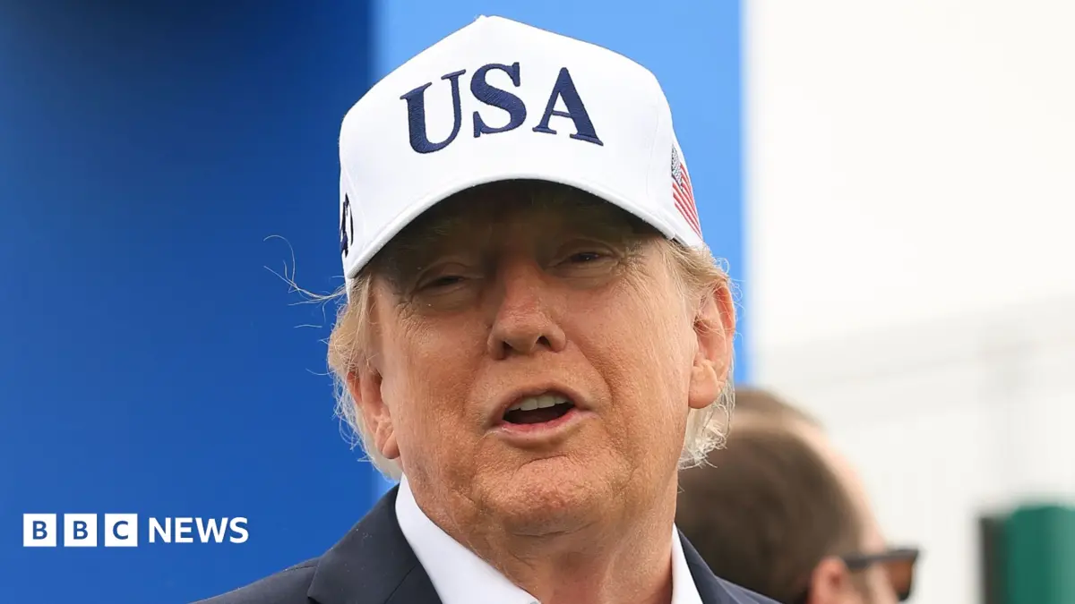 Trump Reiterates United Ireland Stance During Irish Open Visit