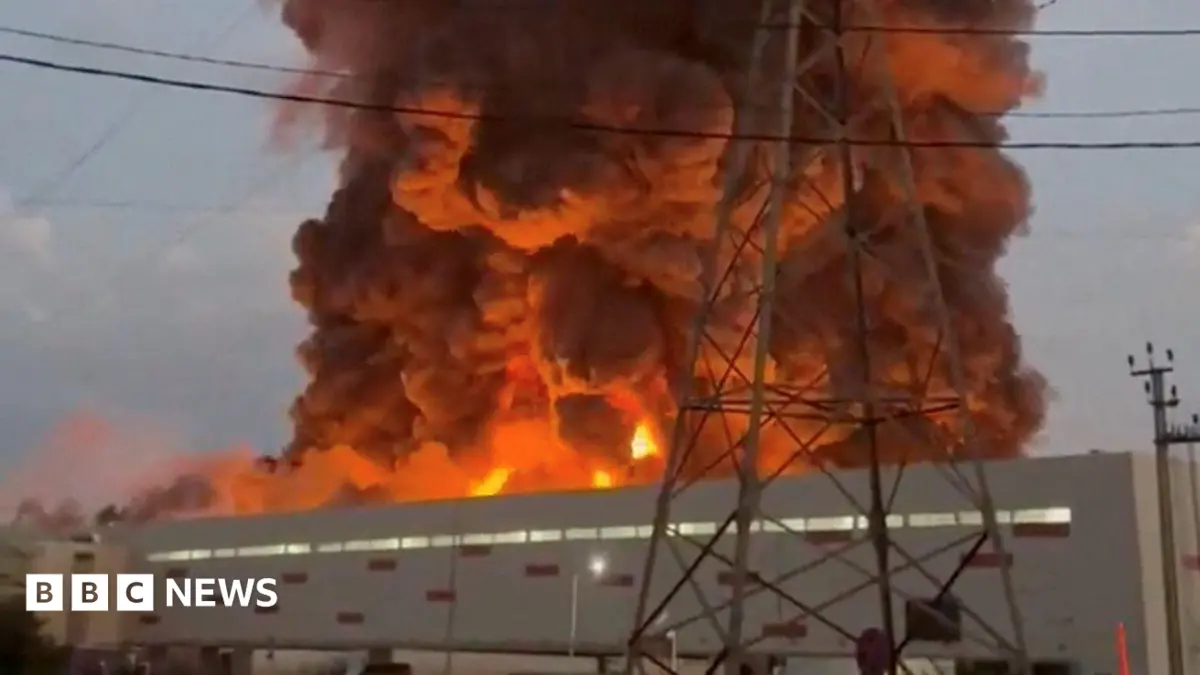 Ukrainian Drones Strike Wildberries Warehouses in Krasnodar and Stavropol Regions