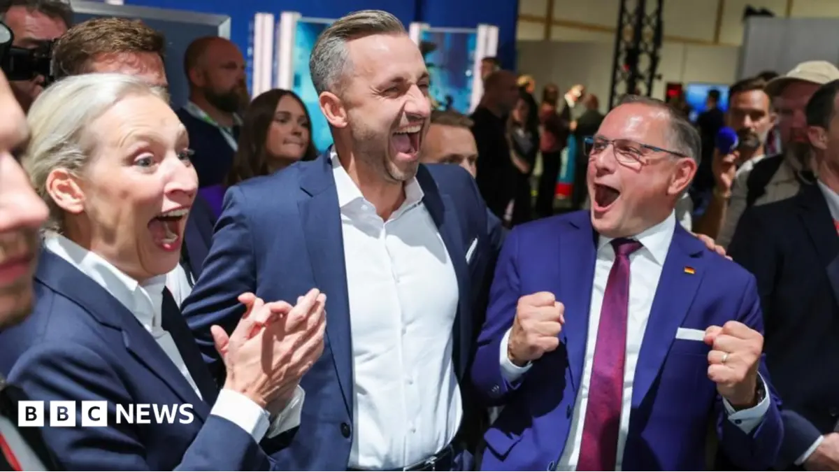 Germany's AfD Projected to Secure Majority in Thuringia State Election