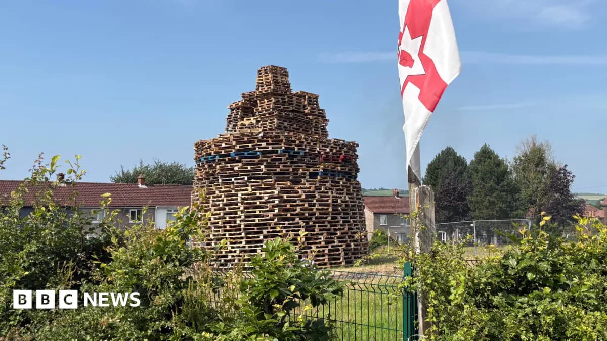 East Belfast Bonfire Collapses, Killing Man Preparing Eleventh Night Structure
