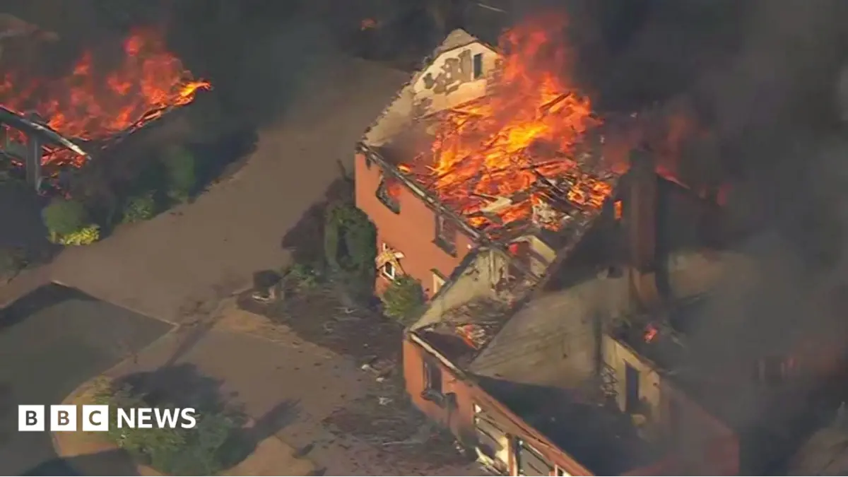 Stourbridge Houses Destroyed as West Midlands Fires Cause Carnage