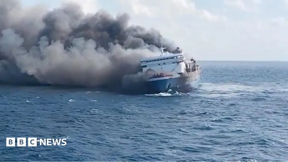 Indonesia Ferry Fire Off Madura Island Kills Five, 41 Passengers Missing