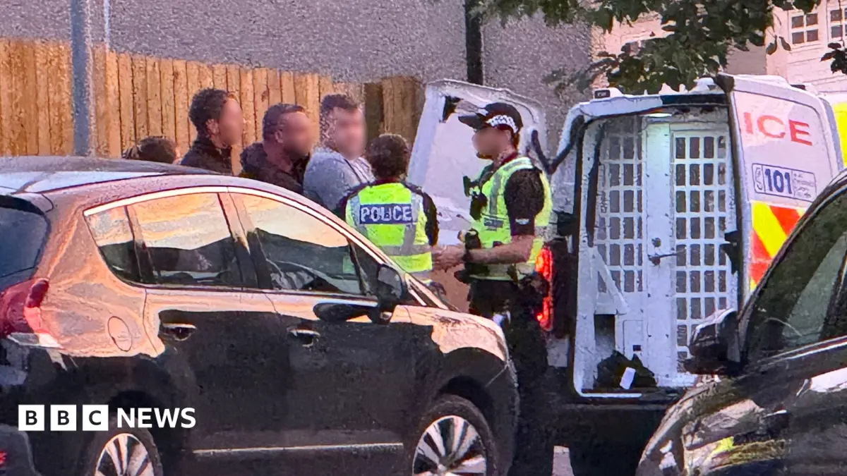 Steven Daniel Arrested in Glasgow Organised Crime Raid