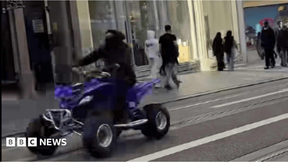 Birmingham Police Confronted by Persistent Quad Bike Menace in City Centre