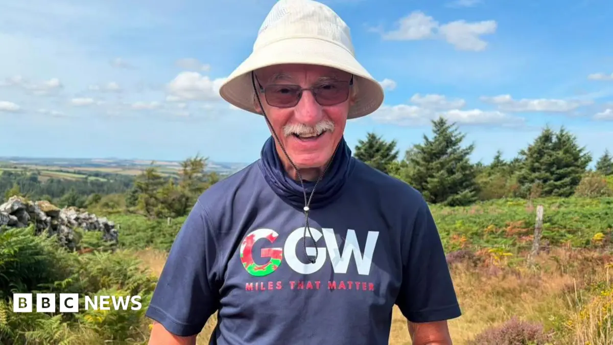 John Eryl Parry Completes 460-Mile Charity Walk Despite Cancer Diagnosis