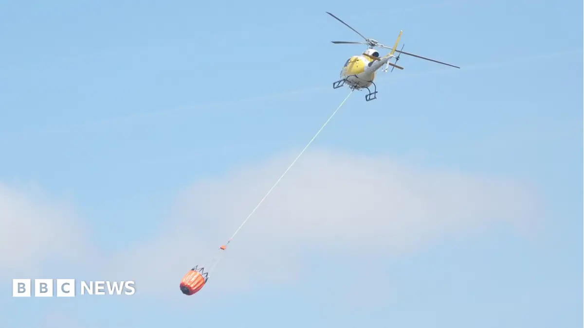 Military Personnel Deployed to Combat Wildfires Across Wales, Four Teenagers Arrested