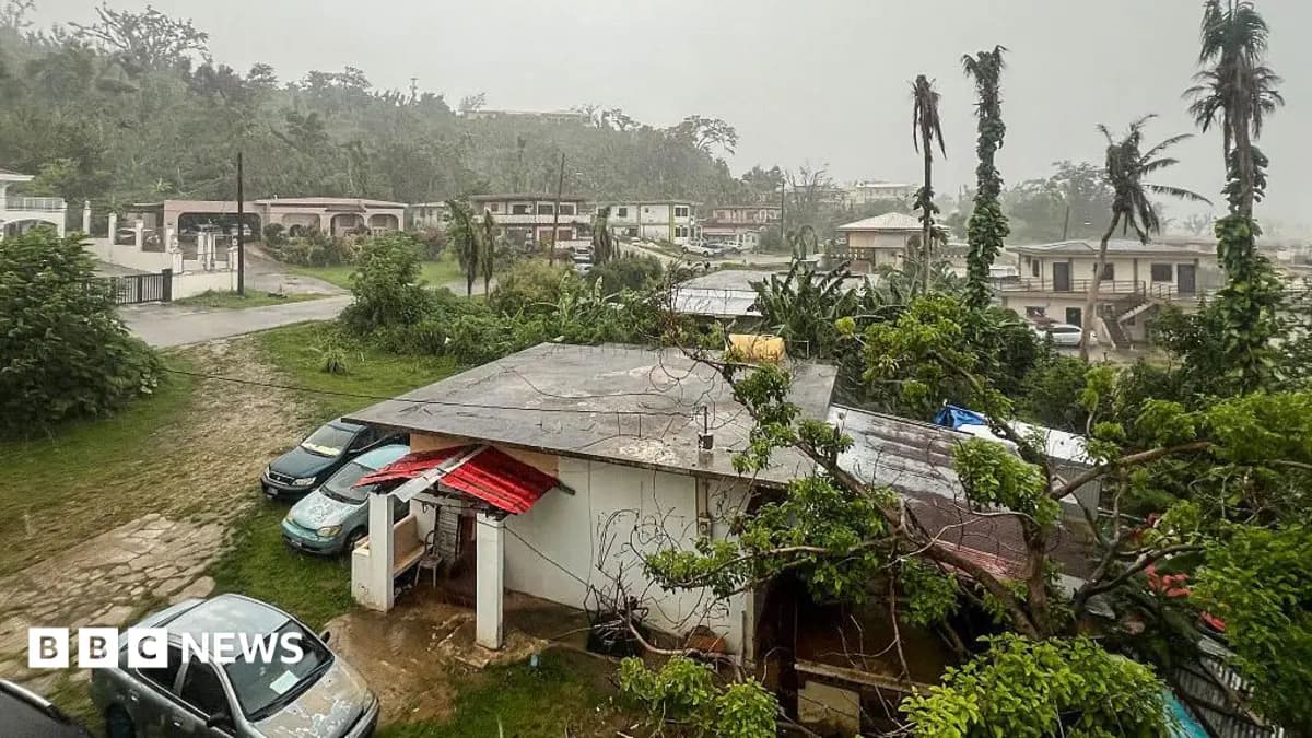 Guam Residents Evacuated as Super Typhoon Bavi Approaches with 160mph Winds