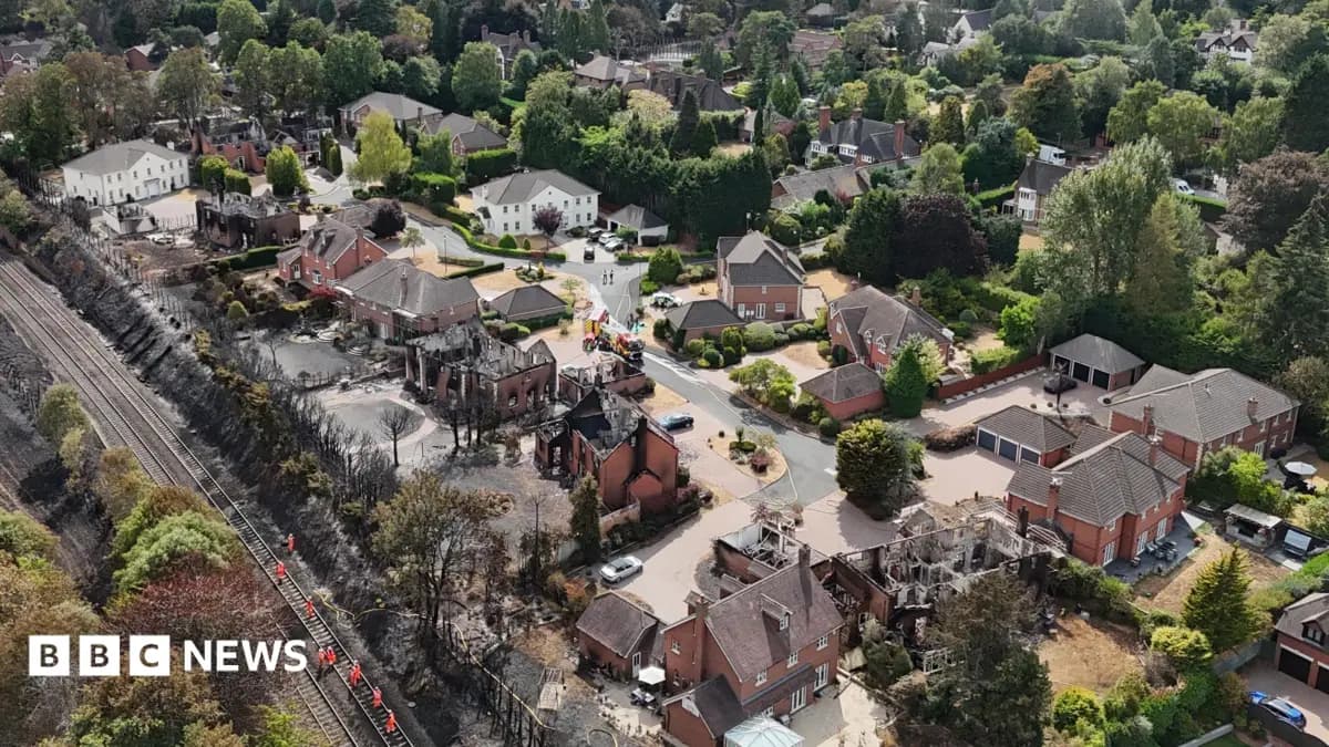 Stourbridge Residents Survey Damage After Wildfires Force Mass Evacuation