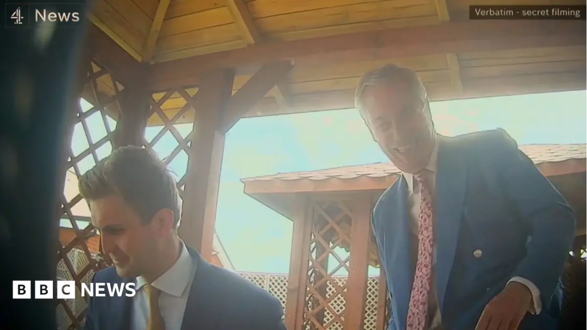 Reform UK Senior Aide Filmed Suggesting Avoidance of Donations Law