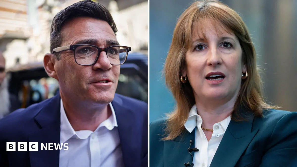 Andy Burnham Poised to Replace Rachel Reeves as UK Shadow Chancellor