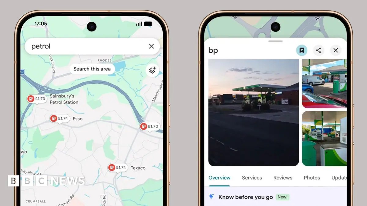 Google Maps Integrates UK Government Fuel Finder for Petrol and Diesel Prices