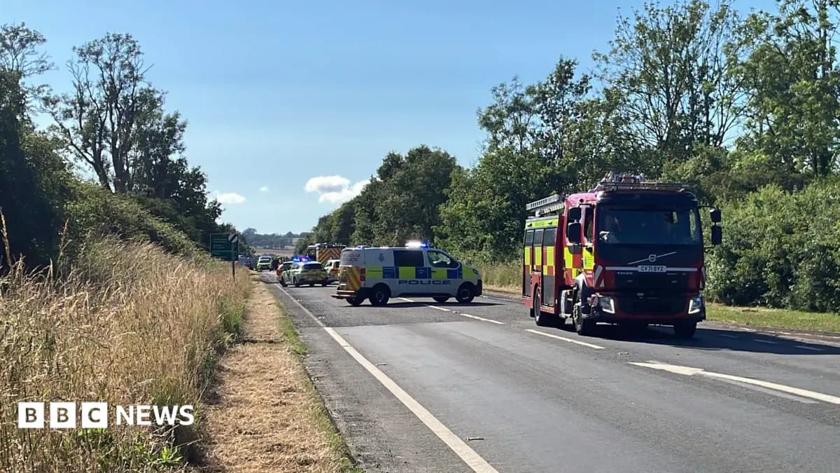 Van Driver Dies, Two Hospitalised After Coach Collision on A90 Perthshire