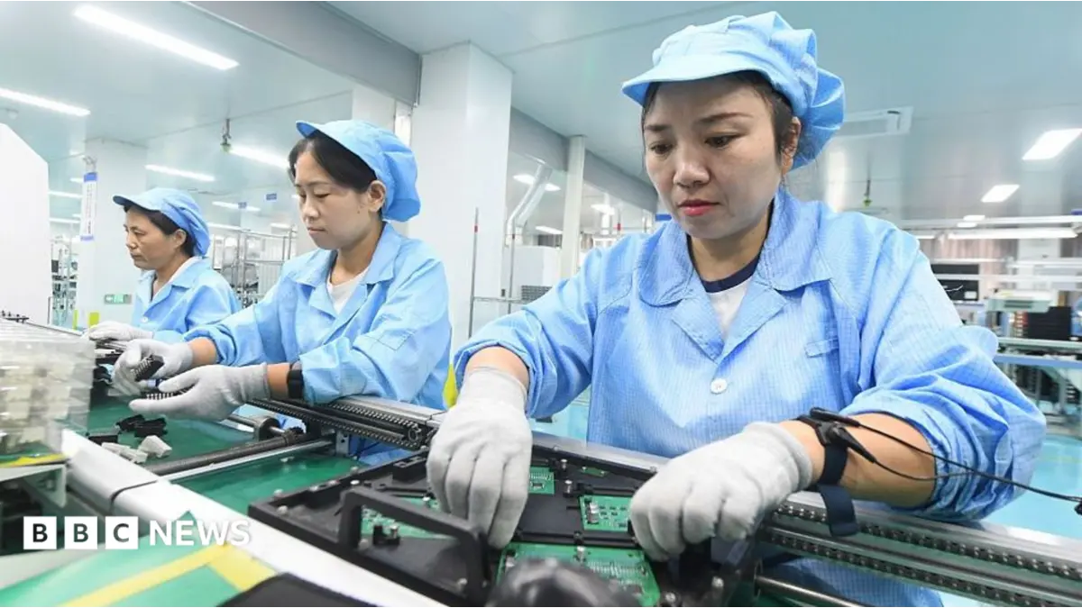 China Reports Economic Growth Increase Driven by AI Export Surge