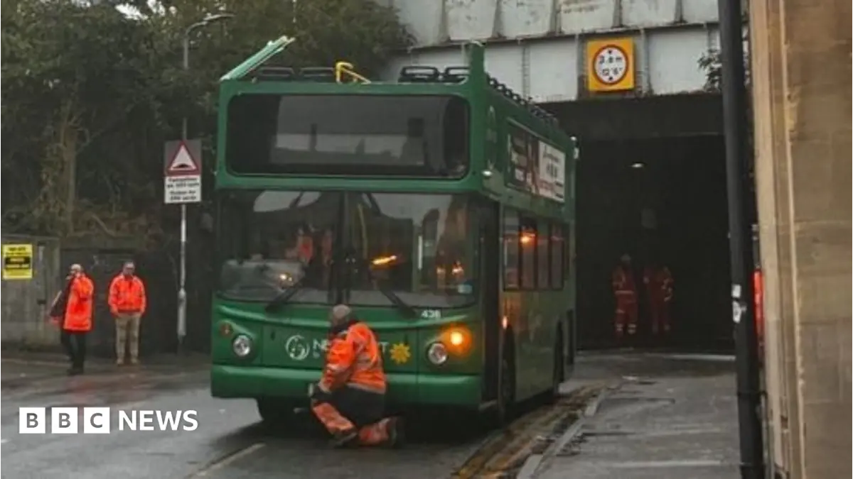 Newport School Bus Roof Torn Off, Three Children Injured in Tregare Street Crash