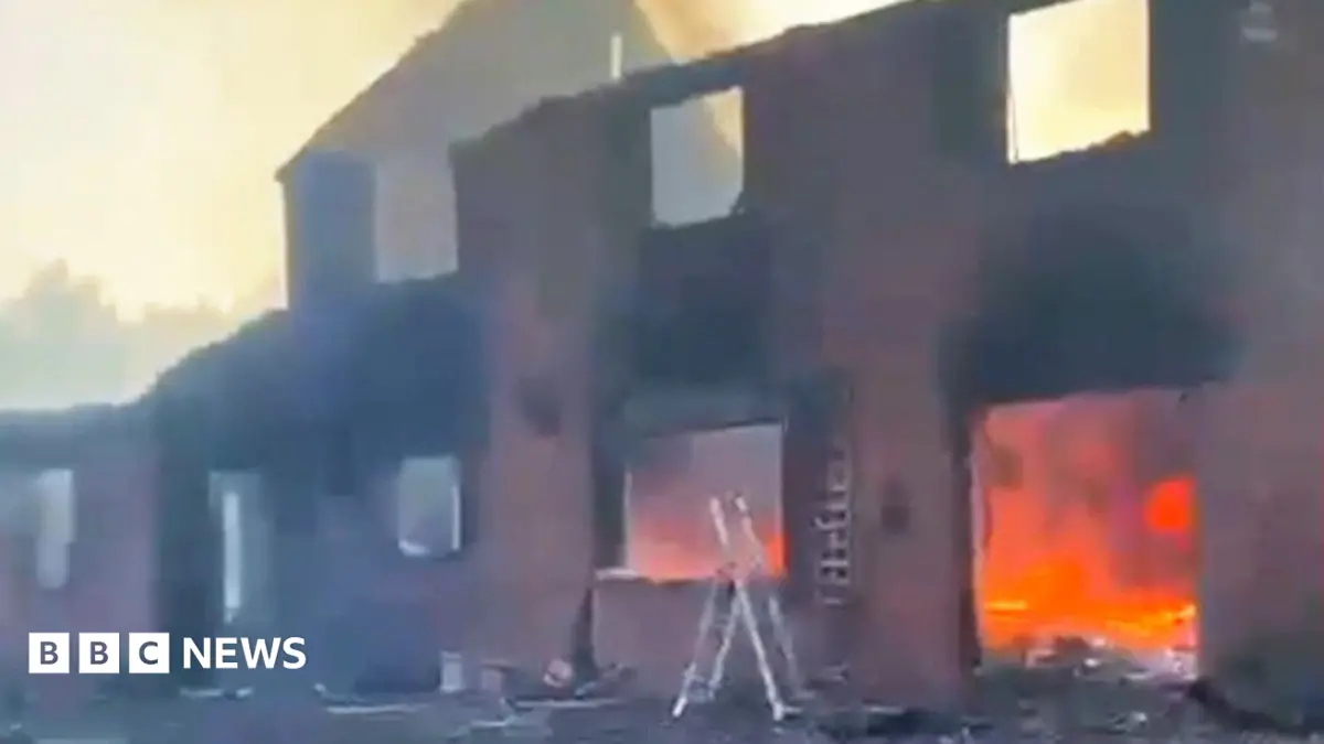 Stourbridge Fire Damage Revealed: West Midlands Crews Battle Multiple Blazes