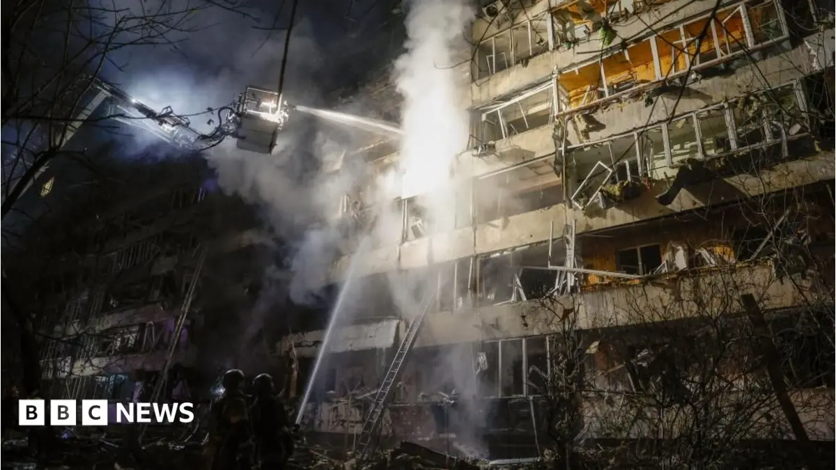 Russian Strikes Cut Power to 600,000 Ukrainians, Critical Infrastructure Damaged