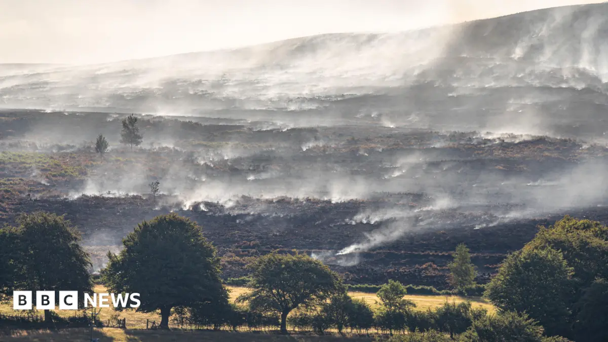Blaenavon Wildfire Releases Global Carbon Footprint Equivalent in Torfaen