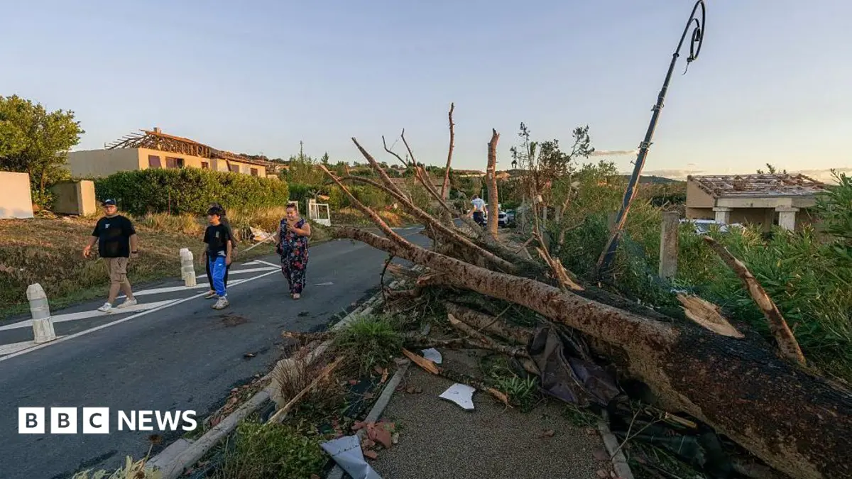 Tornado Devastates Pomas, France, Leaving Fifteen Injured and Hundreds Homeless