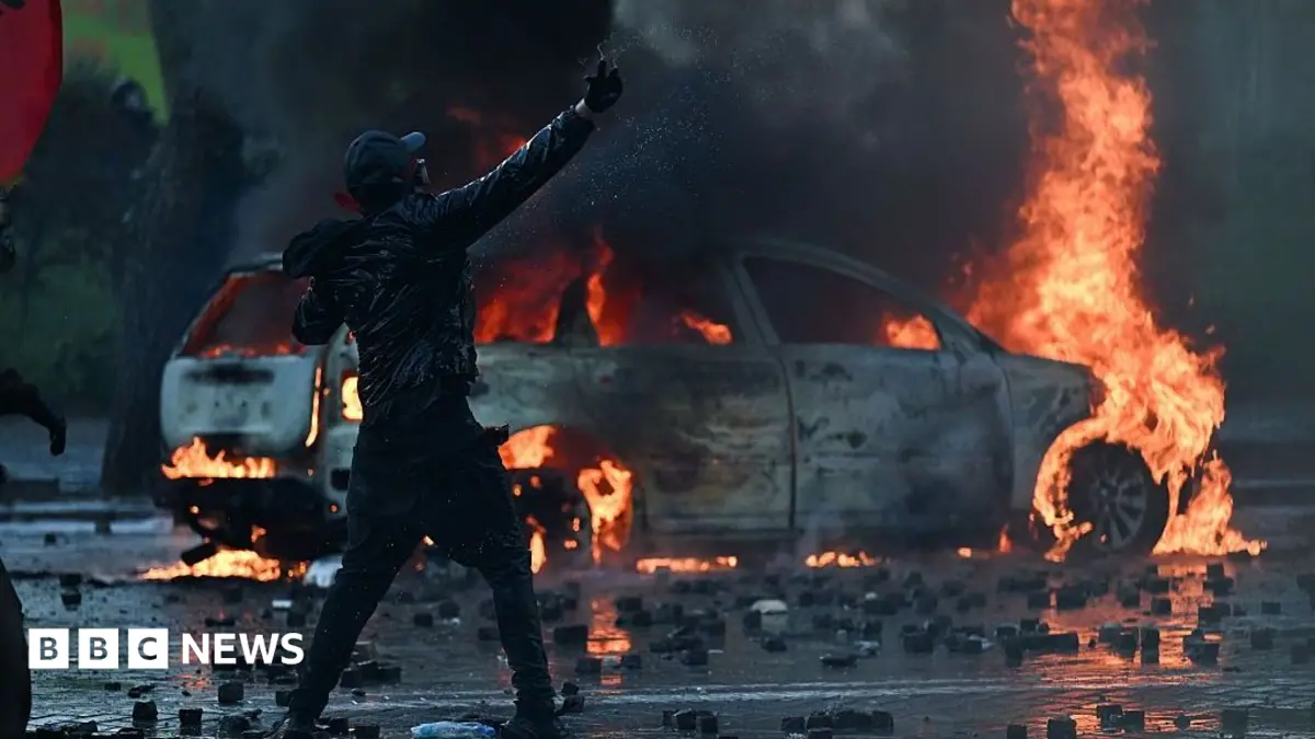 Tirana Sees Violent Clashes Between Anti-Government Protesters and Albanian Police