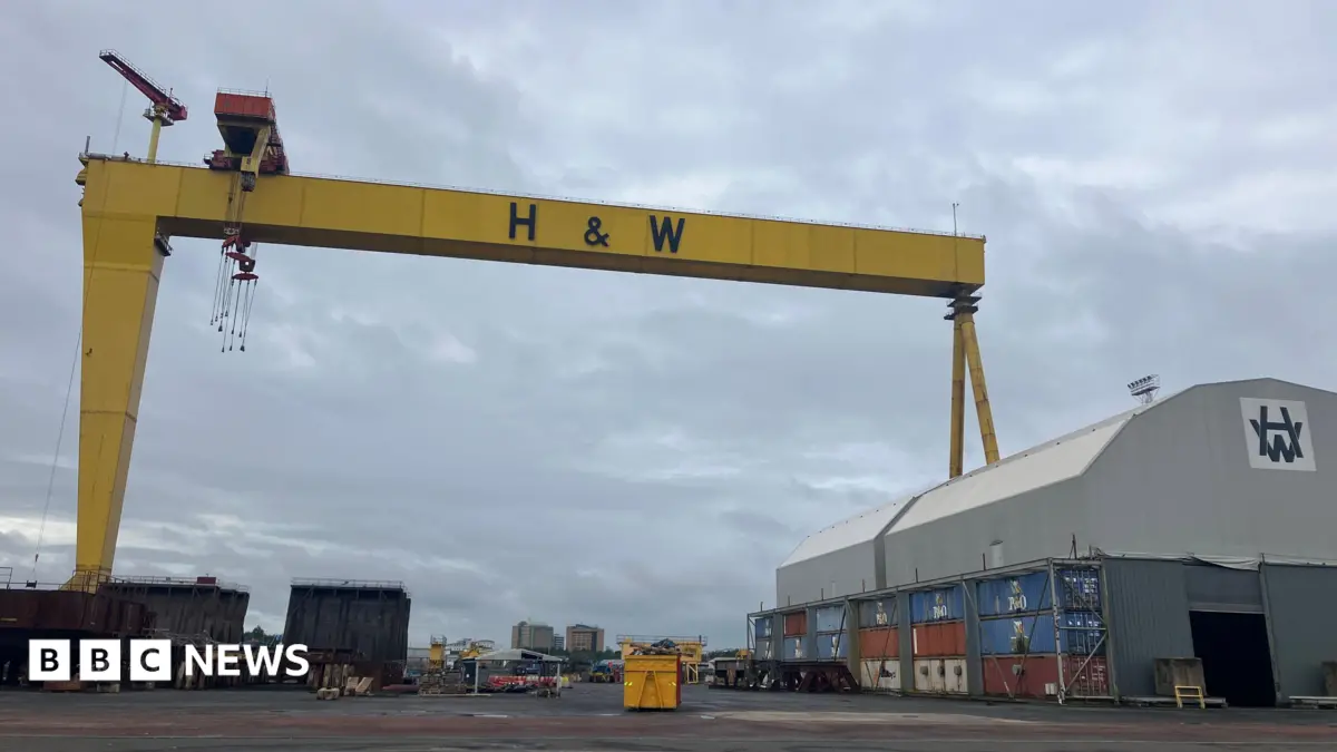 Belfast Harland & Wolff Cranes Undergo Major Upgrade for Defence Contract Work
