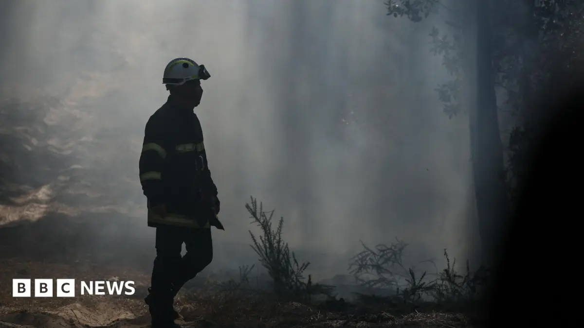 Gironde Wildfires Intensify as France Prepares for 40C Heatwave