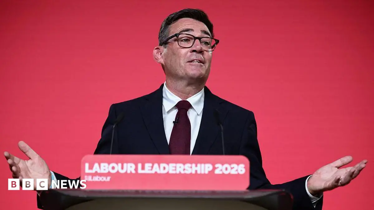 Andy Burnham Vows 'Biggest Change in British Politics for 40 Years' as Labour Leader