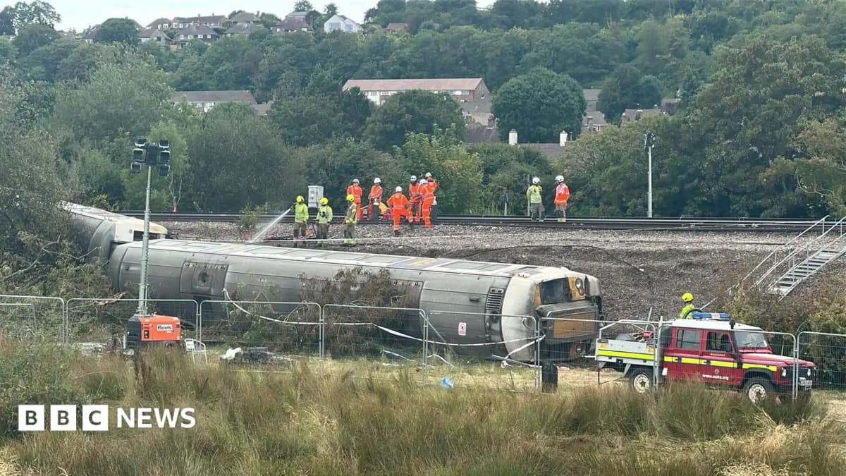 Track Irregularity Located Near Lewes Train Derailment Site, Initial Report Details