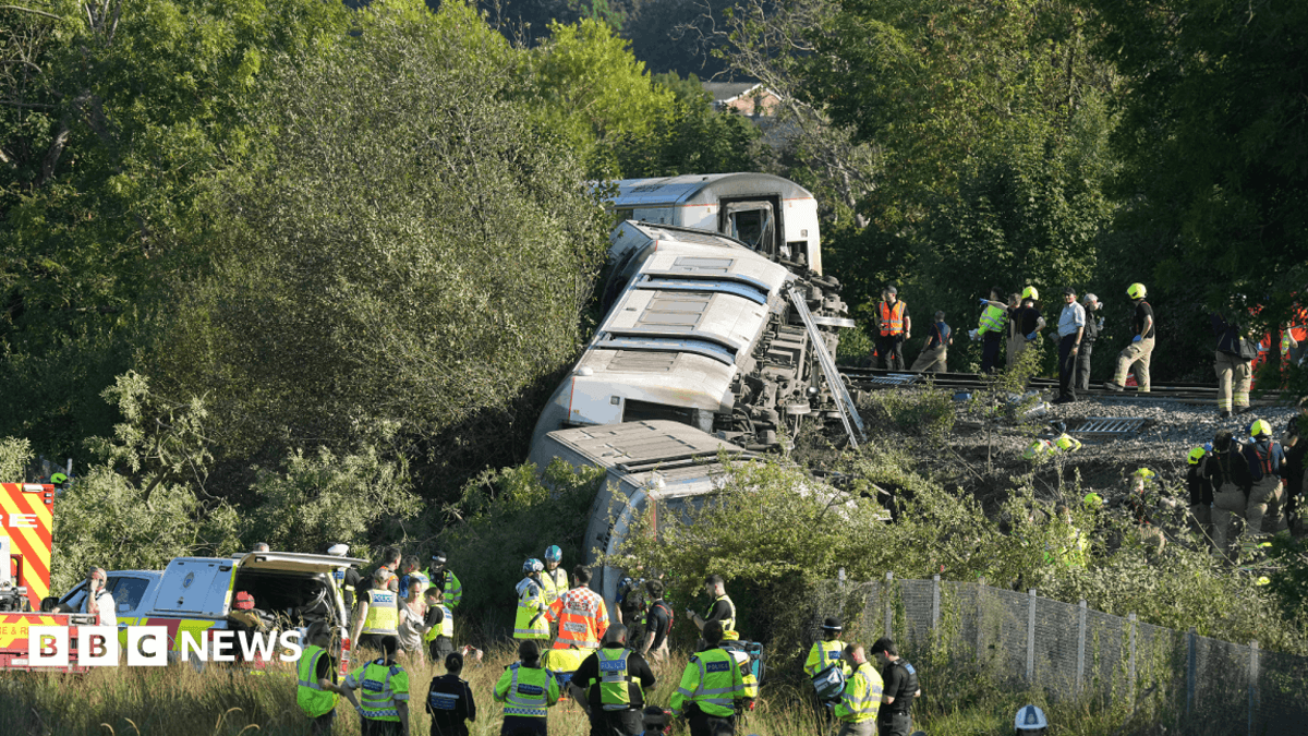 Passenger Train Derails Near Salisbury, Two Seriously Injured, Line Shut