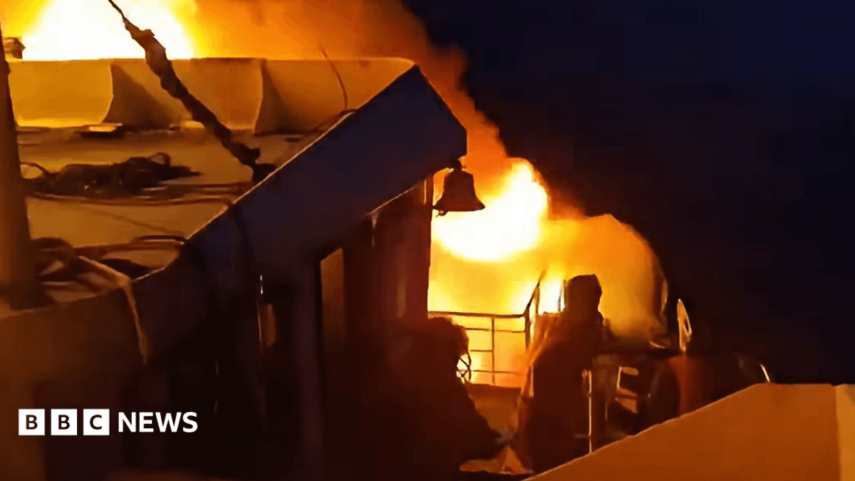 Philippines Ferry Fire Kills Five, Eighty-Six Passengers Remain Missing Off Palawan