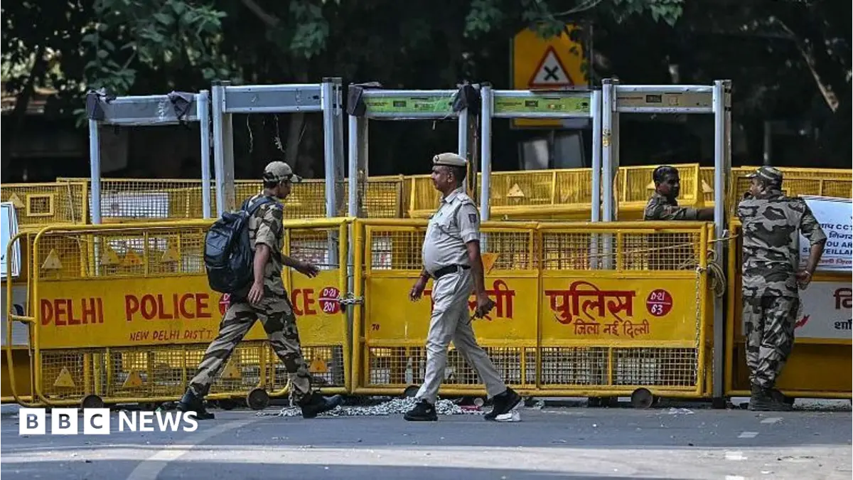 Delhi Deploys Thousands of Security Personnel, Halts Trains for Protest