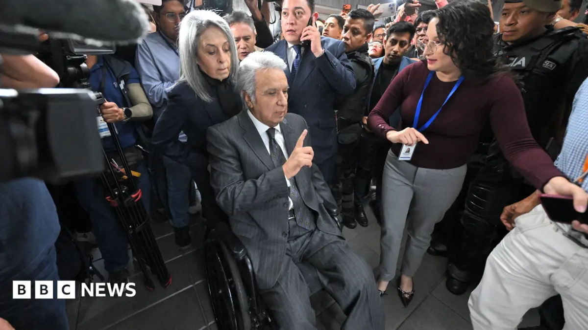 Former Ecuadorian President Lenín Moreno Sentenced to Eight Years for Bribery