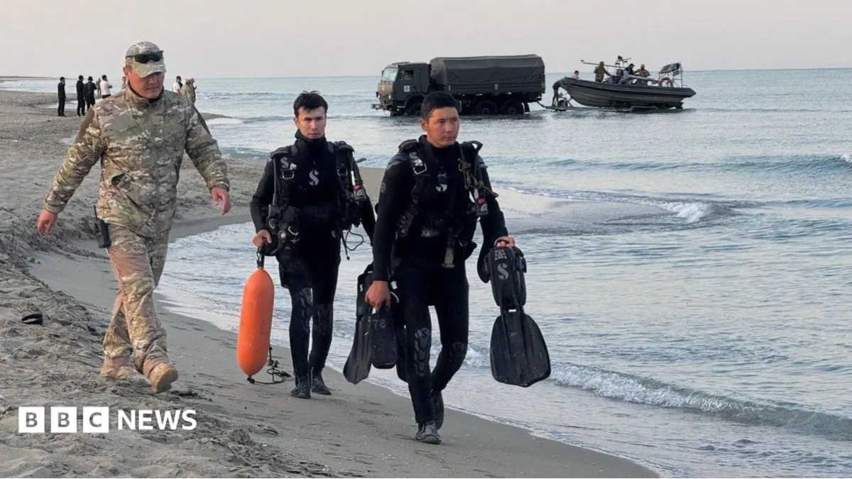 Kazakhstan Detains Senior Military Officials Following Caspian Sea Incident, 14 Swept Out