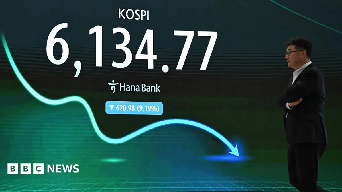 Chipmaker Shares Plummet Across Asia, US Amid AI Market Uncertainties