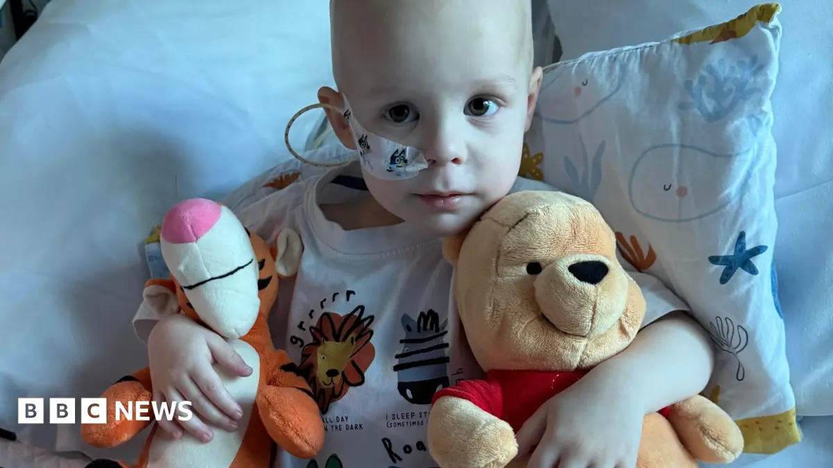 Two-Year-Old Teddy Sloman Travels to US for Specialist Neuroblastoma Cancer Therapy