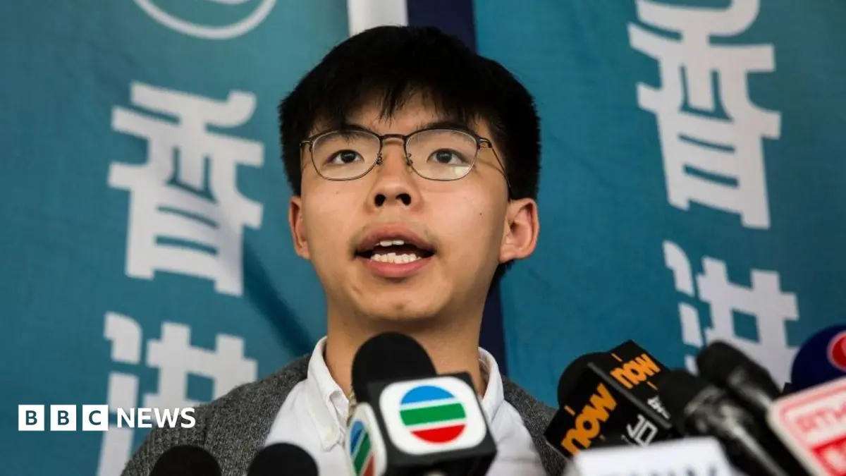 Hong Kong Activist Joshua Wong Pleads Guilty to Foreign Collusion Charge