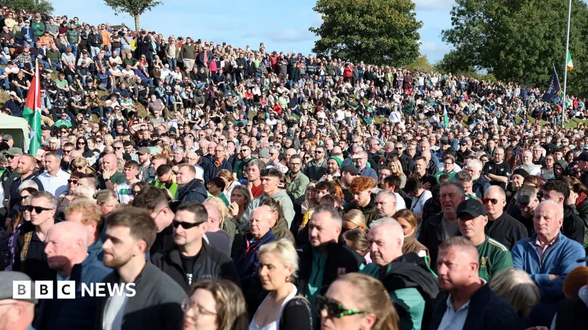 Hundreds Protest PSNI Parade Decision in Portadown Garvaghy Road Dispute