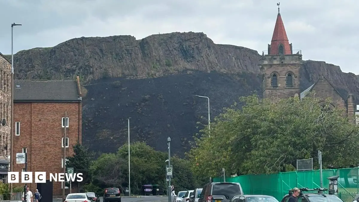 Six Fire Engines Tackle Overnight Blaze at Edinburgh's Arthur's Seat